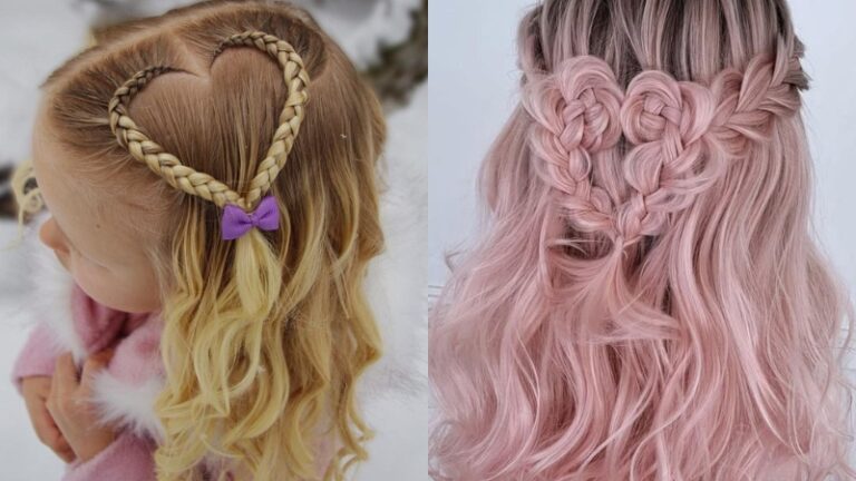 Heart Braided Hairstyles Ideas