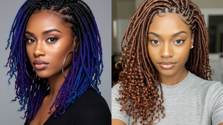 Micro Braids Hairstyles Ideas