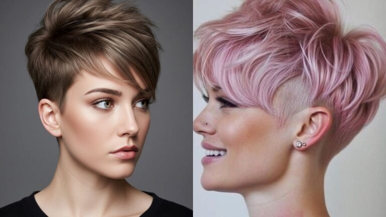 Short Edgy Pixie Haircut Ideas