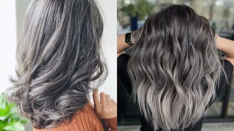 Dark Grey Hair Color