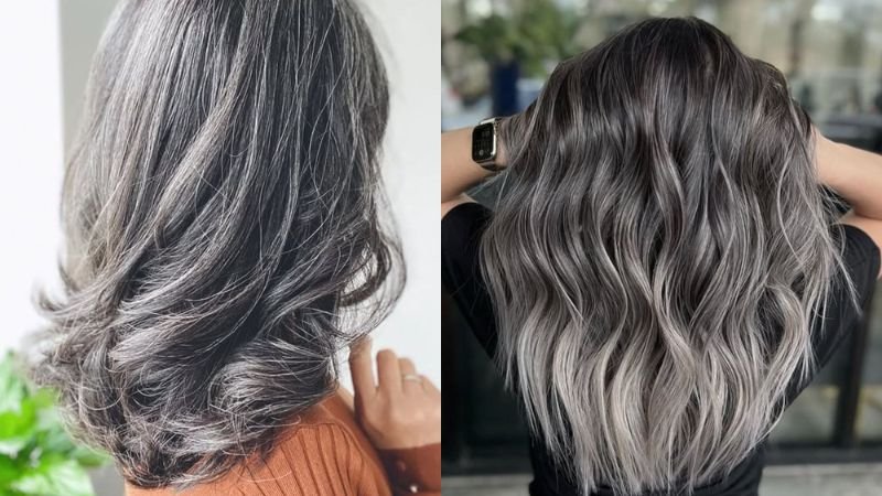 Dark Grey Hair Color