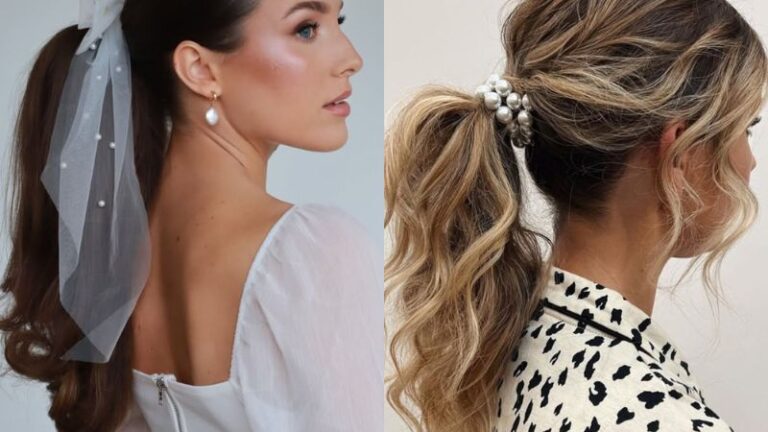 Ponytail Hairstyles Wedding Ideas