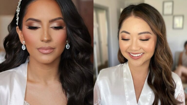Soft Glam Wedding Makeup Ideas