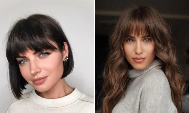 26 Bangs For Round Face Ideas for 2025