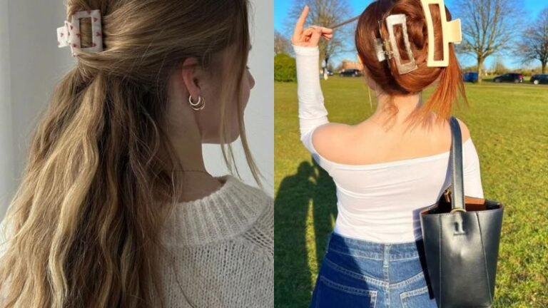 Claw Clip Hairstyles Ideas
