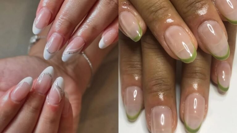 Round French Tip Ideas