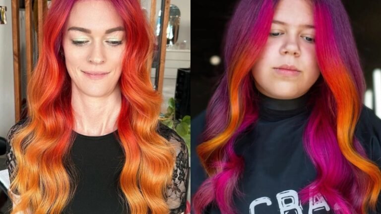 Sunset Hair Color Ideas