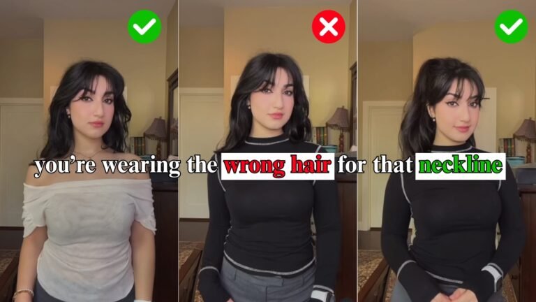 You’re Wearing the Wrong Hair for That Neckline – Here’s What to Do Instead