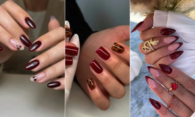 27 Burgundy Nails Ideas For 2026