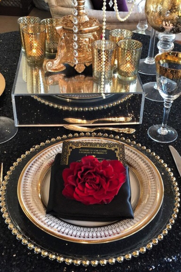 Black and Gold Weddings Feel Like Pure Glamour and These Ideas Deliver