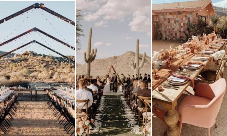 25 Desert Wedding Theme 2026