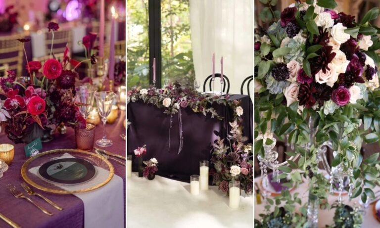 20 Plum Wedding Theme 2026